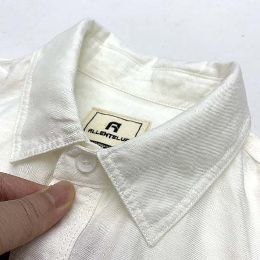 Sold Color Mens Cotton Linen Shirts Harajuku Casual Simple Comfortable Long Sleeve Loose Buttons Blouses Shirt With Chest Pocket