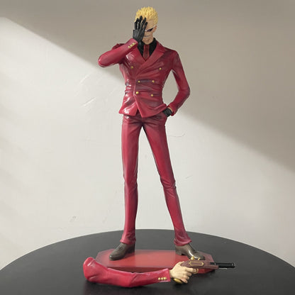 Estátua Anime Donquixote Doflamingo Terno Coringa One Piece Decoração de Mesa de Guerreiro GK Presente para Meninos Colecionadores