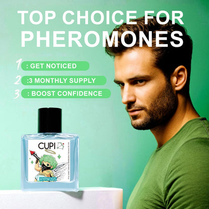 Cupid Hypnosis Perfume Original Eau de Parfum Infused Cologne for Men Long Lasting Pheromone Fragrance for Men 50ml