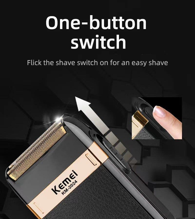 Retro Oil Hair Gradient Shaver Comme 2024 Hair Salon Push White Hair clipper Whitener Push knife