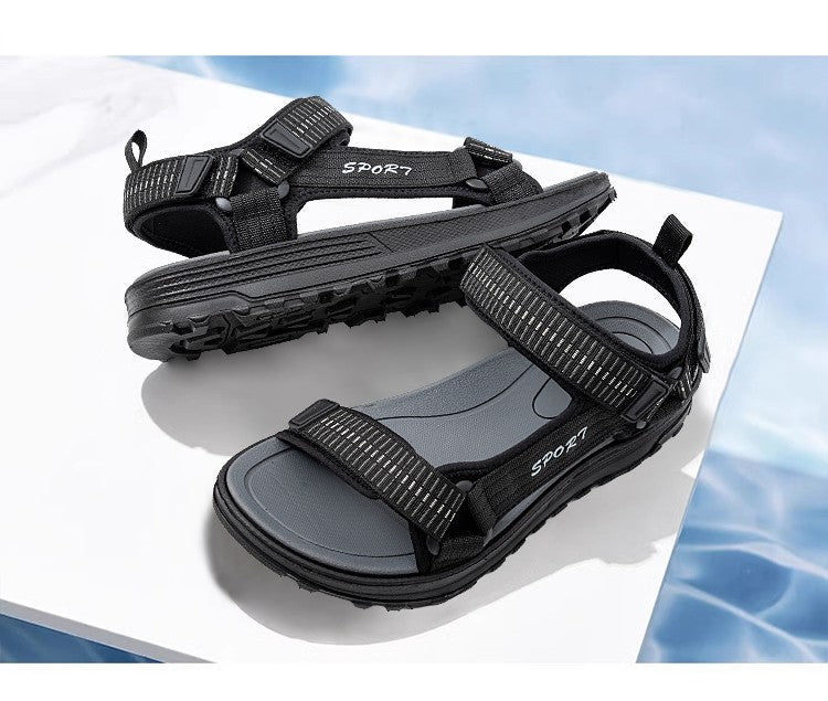 Summer Men Sandals Fashion Leisure Beach Holiday Sandals for Mens Lightweight Shoes New Outdoor Comfortable Casual Sandals