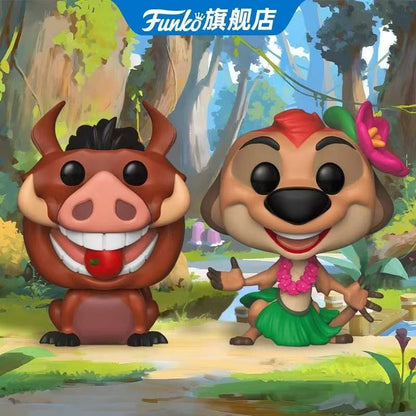 Rei Leão Boneco de Ação Funko Pop Hakuna Matata Edição Limitada Estatueta Decoração de Mesa Brinquedo Colecionável Presentes Originais