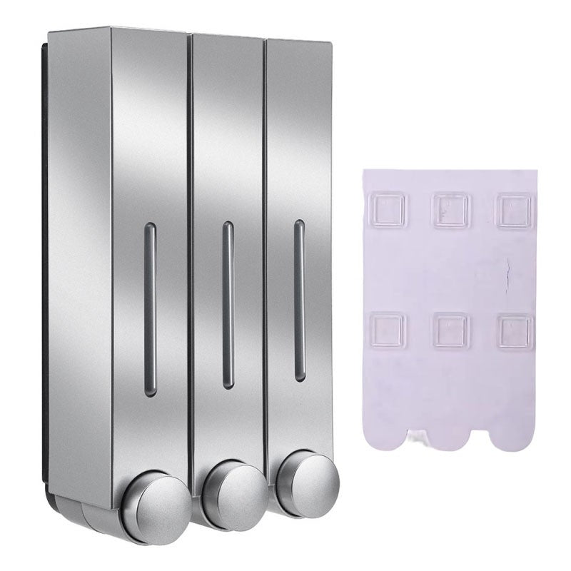 Lamgool 420ML Soap Dispenser Wall Mounted Shower Soap Dispenser Shower Gel Detergent Dispenser for Bathroom Accessories DropShip