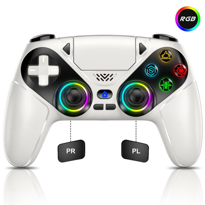 Controller for Playstation 5/PS5/PS5 Pro/Slim/PC,Wireless Gamepads RGB Joystick Turbo/Marco Program Dual Vibrate Game Controle