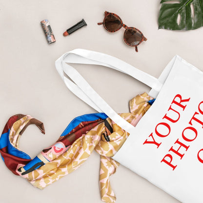 Customized Canvas Bags Shopper Shoulder Bag Big Women Designer Handbags Shopping Tote Casual Woman Students Beach Bag