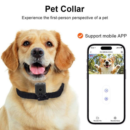 Câmera de Coleira para Animais de Estimação Ajustável HD 1080P Câmera de Bolso Magnética Sem Fio para Cães Gatos Vídeo Volg Gravações para Gatos Cães Presente de Aniversário