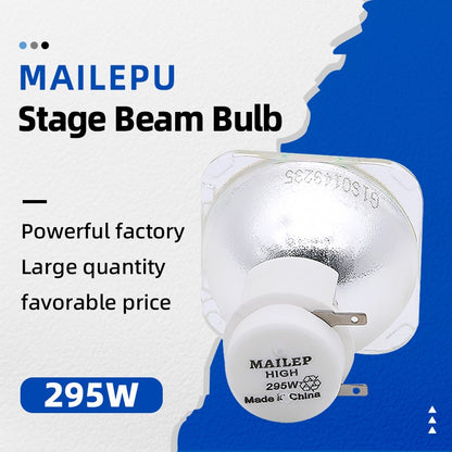 Hot selling 1PCS/Lot 14R Lamp SIRIUS HRI 295W Moving head beam light bulb Replaceable with MSD Platinum Sharpy 14R 295w Lamp
