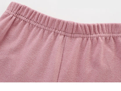 Kids Pajama Sets Autumn Winter Thermal Underwear Suit Girls Boys Cotton Outfits 3-14 Years Teens Clothes No Trace Warm Sleepwear