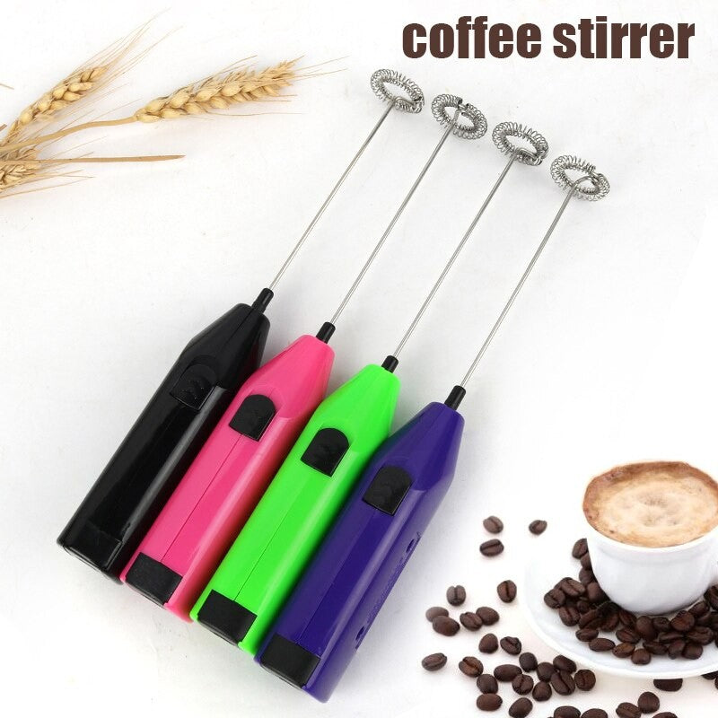 Batedor de Leite Elétrico Portátil para Café, Batedor de Ovos, Moedor de Espuma, Liquidificador Elétrico Mini Portátil, Ferramentas de Cozinha