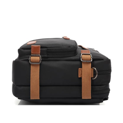 Nova Mochila Conversível Multifuncional 2025 Mochila para Notebook de 15,6/17,3 Polegadas Mochila de Viagem de Negócios Mochila Escolar de Nylon Impermeável