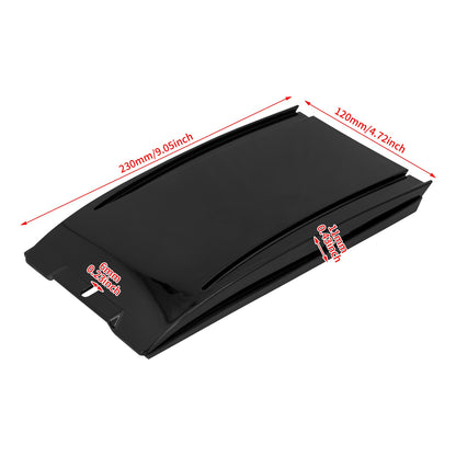 Extensão de Painel Inferior de Painel de Motocicleta Cromado Preto para Harley Softail Deluxe Springer Classic Night Train Injetada 00-2017