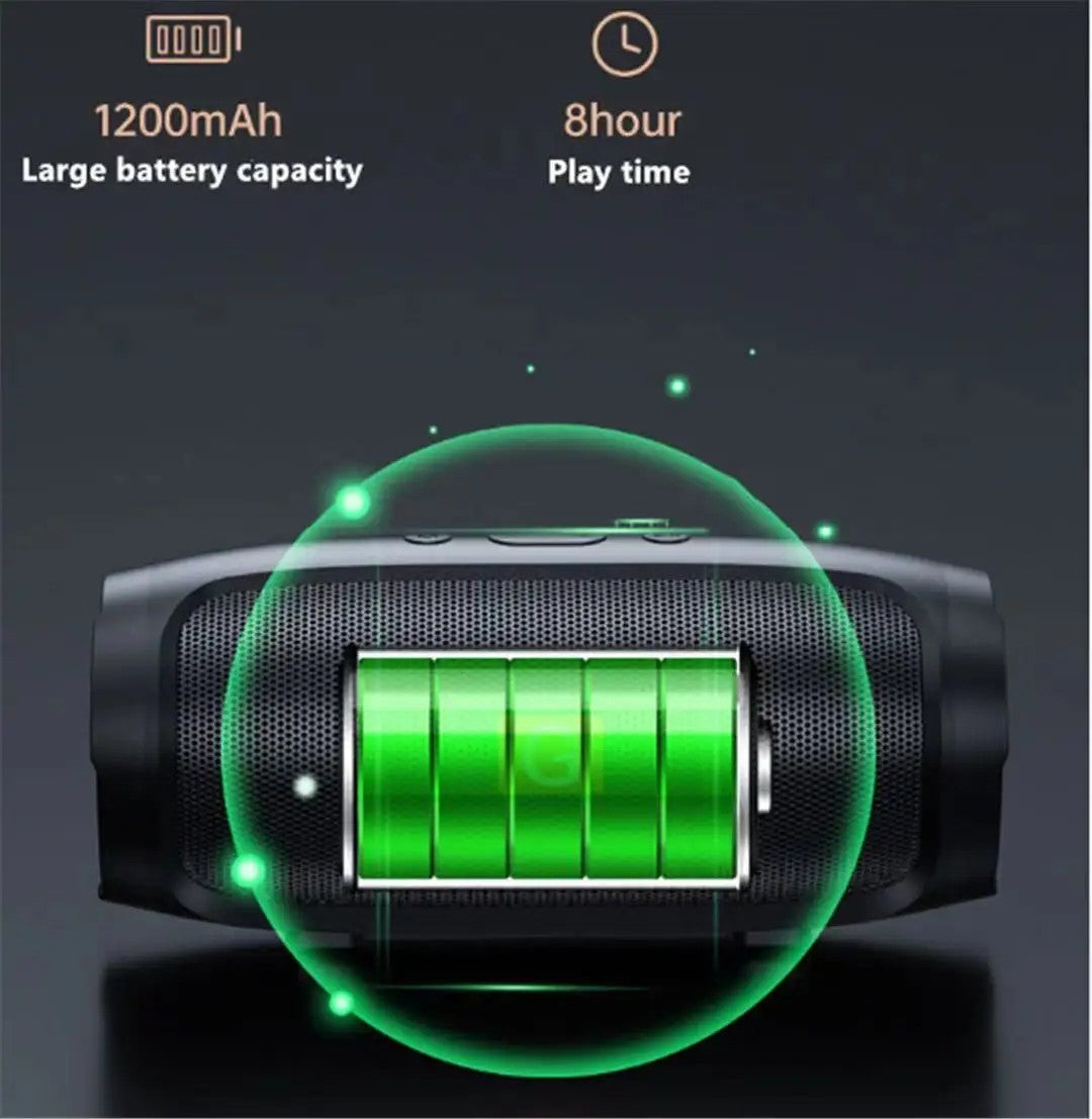 Xiaomi Portable Dual Bluetooth Speaker Stereo Outdoor Playback Fm Voice Broadcasting Portable Subwoofer 50 Wireless Speaker