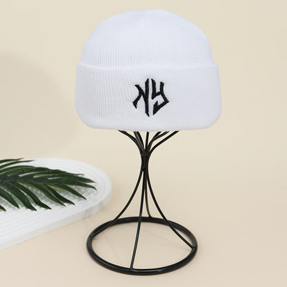 Winter Hats Unisex Beanies Knitted Caps For Men Autumn Cycling Bonnet Outdoor Ski Warm Cap Male Female Fashion New York Cold Hat