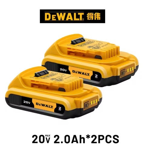 Bateria DEWALT 20V 6AH recarregável de íon de lítio carregador DCB118 Parafusadeira furadeira elétrica sem escovas DCD805 ferramenta elétrica