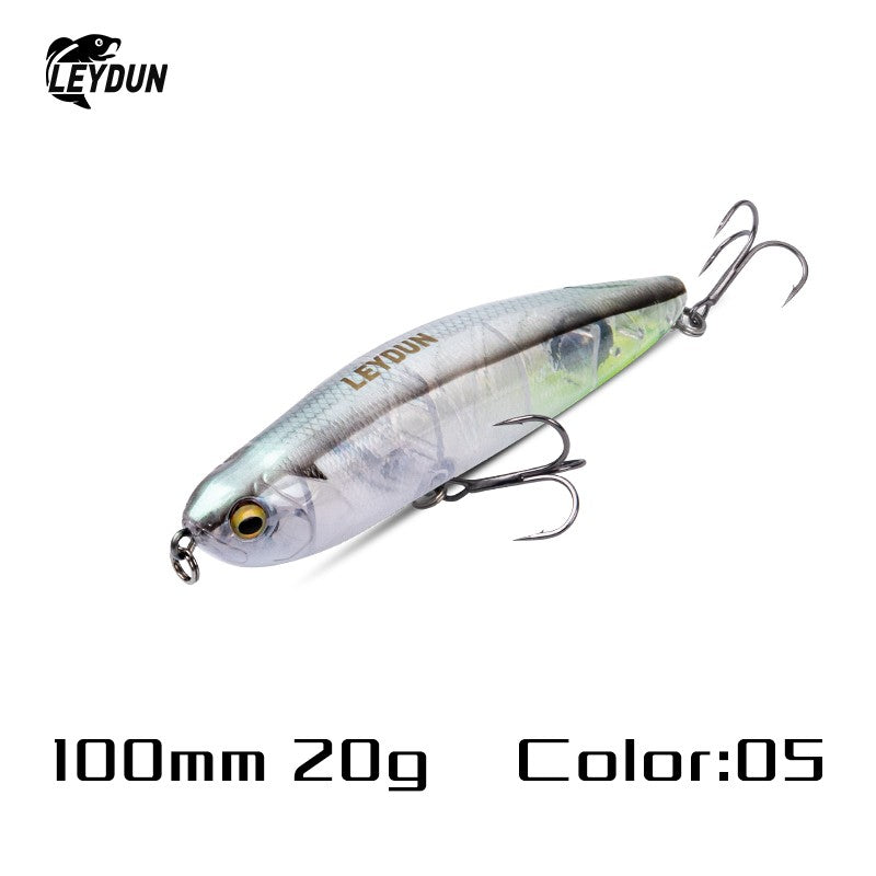 Iscas Artificiais Flutuantes LEYDUN Z-Claw Tipo Lápis 86mm 100mm 120mm Iscas Rígidas Topwater Stickbait de Superfície Boa Ação Wobblers para Robalos