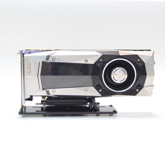 Graphics card bracket 90 degree vertical base chassis graphics card steering bracket riser cable bracket graphics card vertical