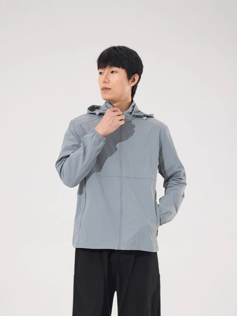 2025 new [new product upgraded skin clothing] high elastic sunscreen clothing men's and women's color contrast machine bag ice s