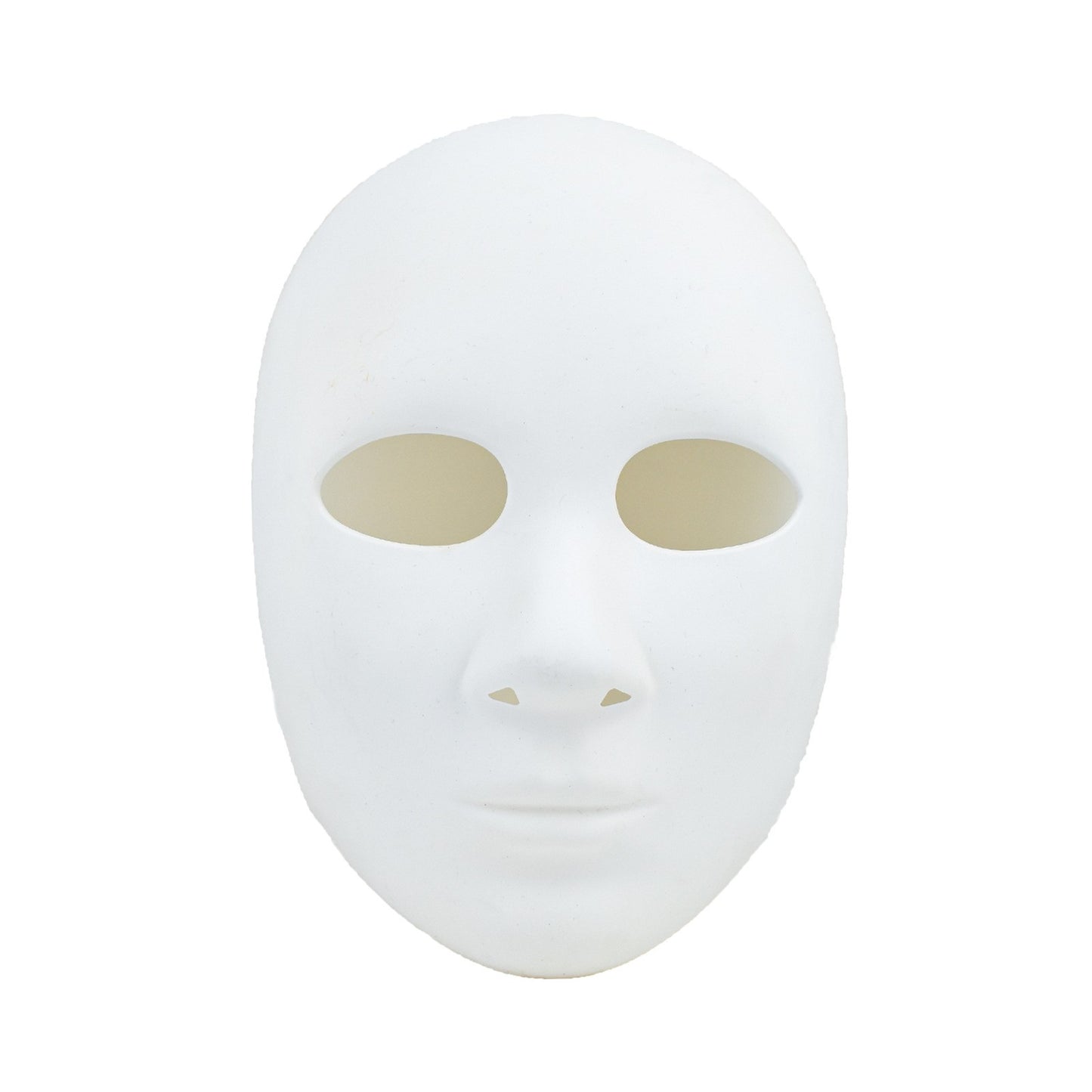 DIY Blank Face Mask Cosplay White Hand-Painted Doodle Thicken Plastic Masks Carnival Masquerade Halloween Party Costumes Props