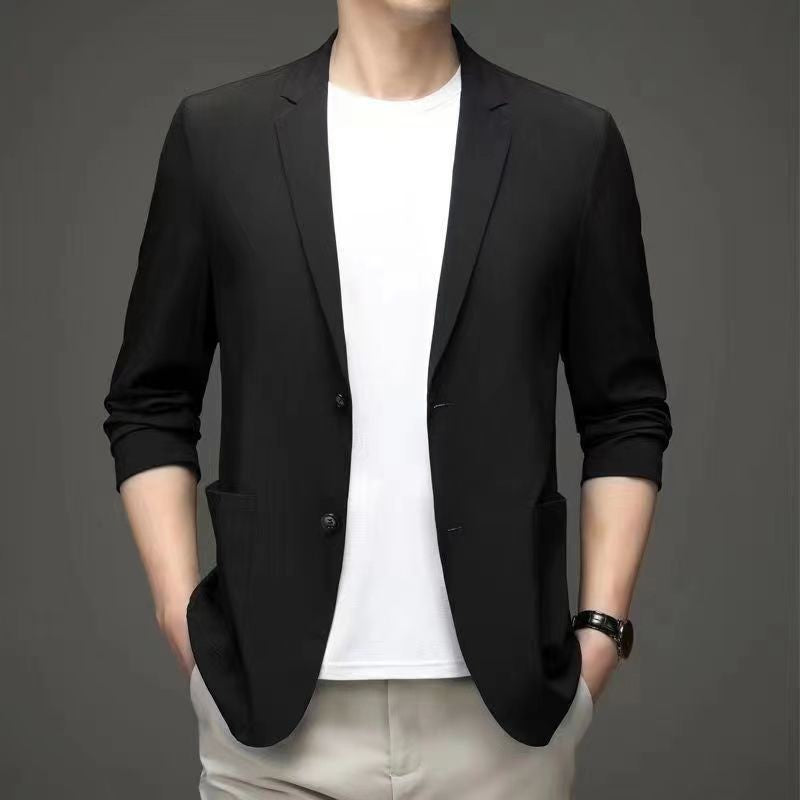 Fashion Male Cotton Work Wear Brand Business Clothes Size M-7XL High Quality Casual Traje De Hombre Gentleman Korean Formal Suit