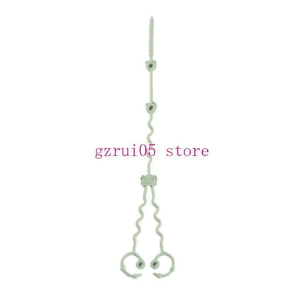 W89E Silicone Pacifier Chain Teething Toy Lanyard Rope Drop Prevention Baby Pacifier Holder Leash Infant Nursing Essential