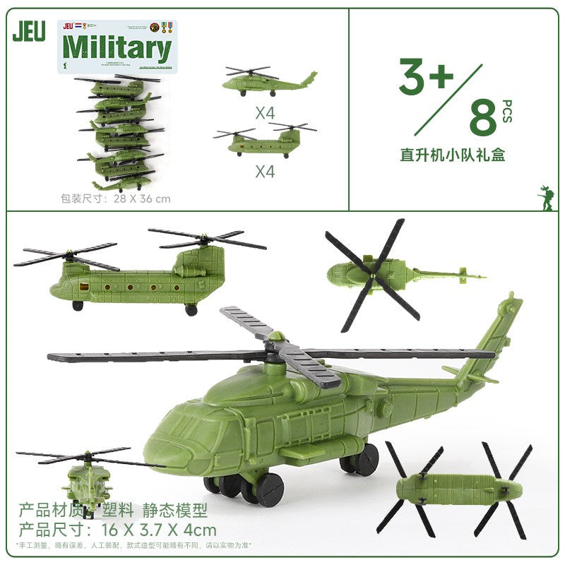 ViiKONDO Bonecos Soldados Exército Brinquedos Modelo Veículo Militar Acessórios Jogo de Guerra Tanque Radar Lançador de Mísseis Artilharia Caça Quartel Ponte