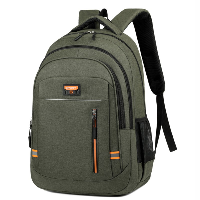 Large capacity backpack - Zipper closure, ideal for hiking, traveling, and going to school, outdoor backpack