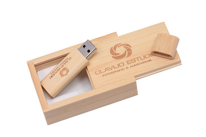 JASTER (1 unidade com LOGO Grátis) Pen Drive de Madeira com USB em Lascas de Madeira 4GB 16GB 32GB 64GB 128GB Memory Stick Presente de Casamento