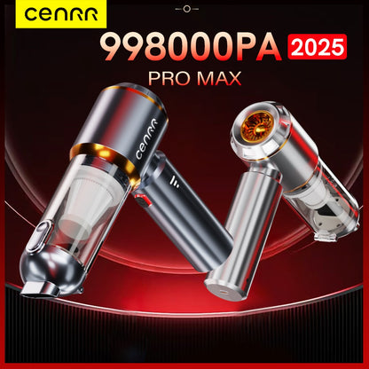 CENRR NOVO Aspirador de Carro Mini Potente 998000PA Aspirador Portátil para Soprador de Mão Aspirador de Carro Eletrodoméstico