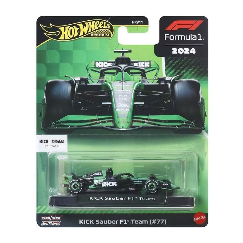Hot wheels Premium 2025 NEW Formula F1 FW46 Racing Diecast Cars Model Mclaren KICK Sauber Williams Team 1:64 Model Alloy Vehicle