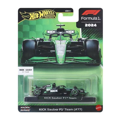 Hot wheels Premium 2025 NEW Formula F1 FW46 Racing Diecast Cars Model Mclaren KICK Sauber Williams Team 1:64 Model Alloy Vehicle