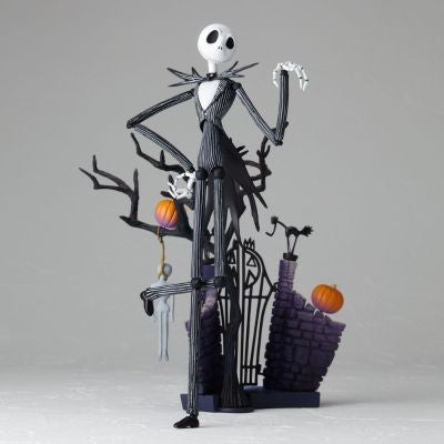 Original Véspera de Natal Jack Skellington Noite Luminosa Action Figures Decoração de Quarto Presente de Natal Presente de Halloween Brinquedos