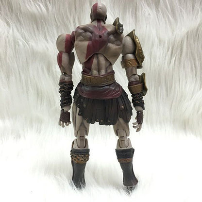 Play Arts Kai Boneco de Ação God of War Kratos Bonecos de Ação Modelo Colecionável Brinquedos Presentes Criativos Decoração de Quarto de Amigos Boneca