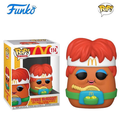 McDonald's Series Boneco de Ação Original Funko Pop Hambúrguer Batatas Fritas Speenee Grimace Brinquedos de Coleção Edição Limitada Presentes