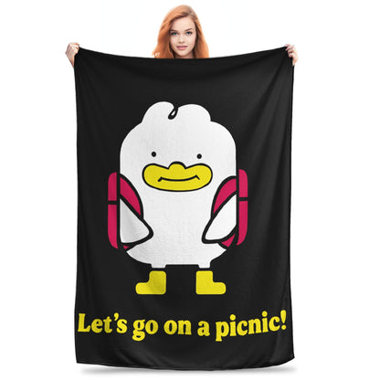 Huntrix Zoey Rumi Mira Blanket Cover Flannel KPop Demon Hunters Lightweight Throw Blankets for Outdoor Travel Bed Rug