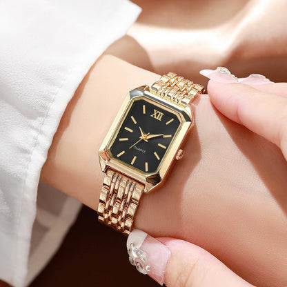 Elegant Women Quartz Watch Fashion Rectangle Analog Wristwatches Reloj Mujer Girls Clock Gift?Without Box?