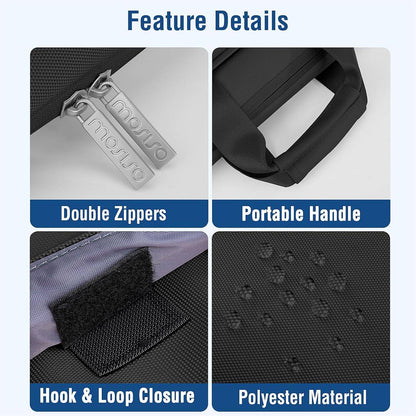 Laptop Briefcase Bag for 2025 MacBook Air Pro M5 M4 M3 M2 M1 13 13.3 14 15 15.6 16 inch HP Dell Lenovo Asus Notebook Sleeve Case