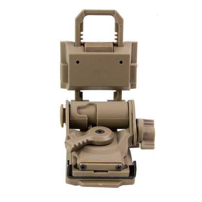 BOOIU L4G24 Suporte de Montagem NVG Tático de Nylon Dobrável para Capacete de Visão Noturna para Capacete PVS15 PVS18 PGPNVG18