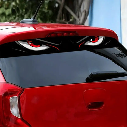 One-piece eye-catching car windshield eye sticker, waterproof and scratch-resistant, suitable for all models