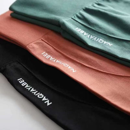 High Waist Sports Women's Cycling Jogging Fitness Shorts Seamless Thin Section Tummy Tuck Comfort Bottom Yoga Pants