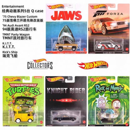 Nova Coleção de Carrinhos Hot Wheels HXD63 Pop Culture Series Stranger Things Godzilla De Volta Para o Futuro Forza Matrix Brinquedos