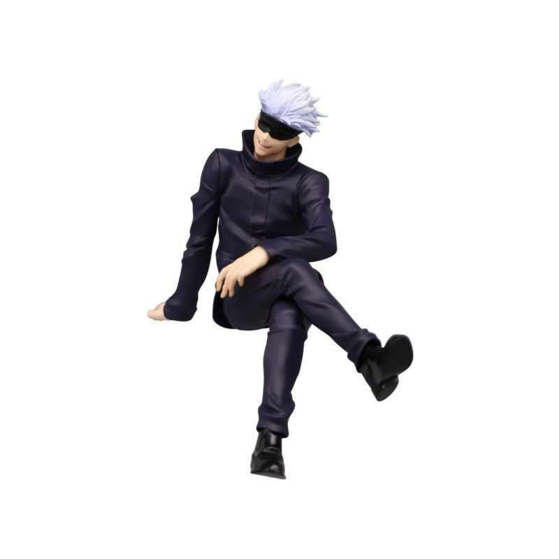 13cm Anime Japonês Jujutsu Kaisen Figura Gojo Satoru Boneco de Ação Brinquedos de PVC Modelo Estátua Colecionável Noodle Stopper Presente Infantil