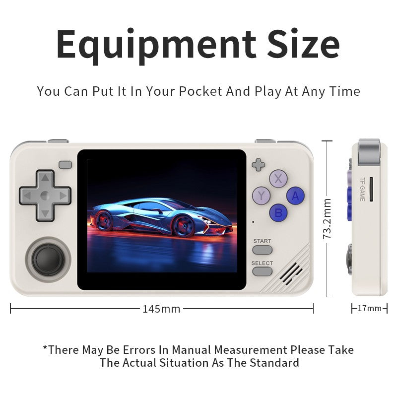 RGB10X 100GB Games Retro Portable Video Handheld Game Console 3.5 Inch 640*480 IPS Screen RK3326 Opendinglinux Gifts