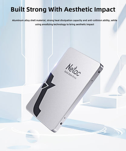 Netac SSD 1tb 2tb 4tb 2.5'' SATAIII SATA SSD 512gb 256gb HD SSD Disco Rígido HDD Unidades de Estado Sólido Internas para laptop PC