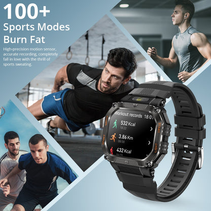 2025 COLMI P85 Smart Watch Men Bluetooth Call Outdoor Rugged Smartwatch 3ATM IP68 Waterproof Flashlight Sports Fitness Watches