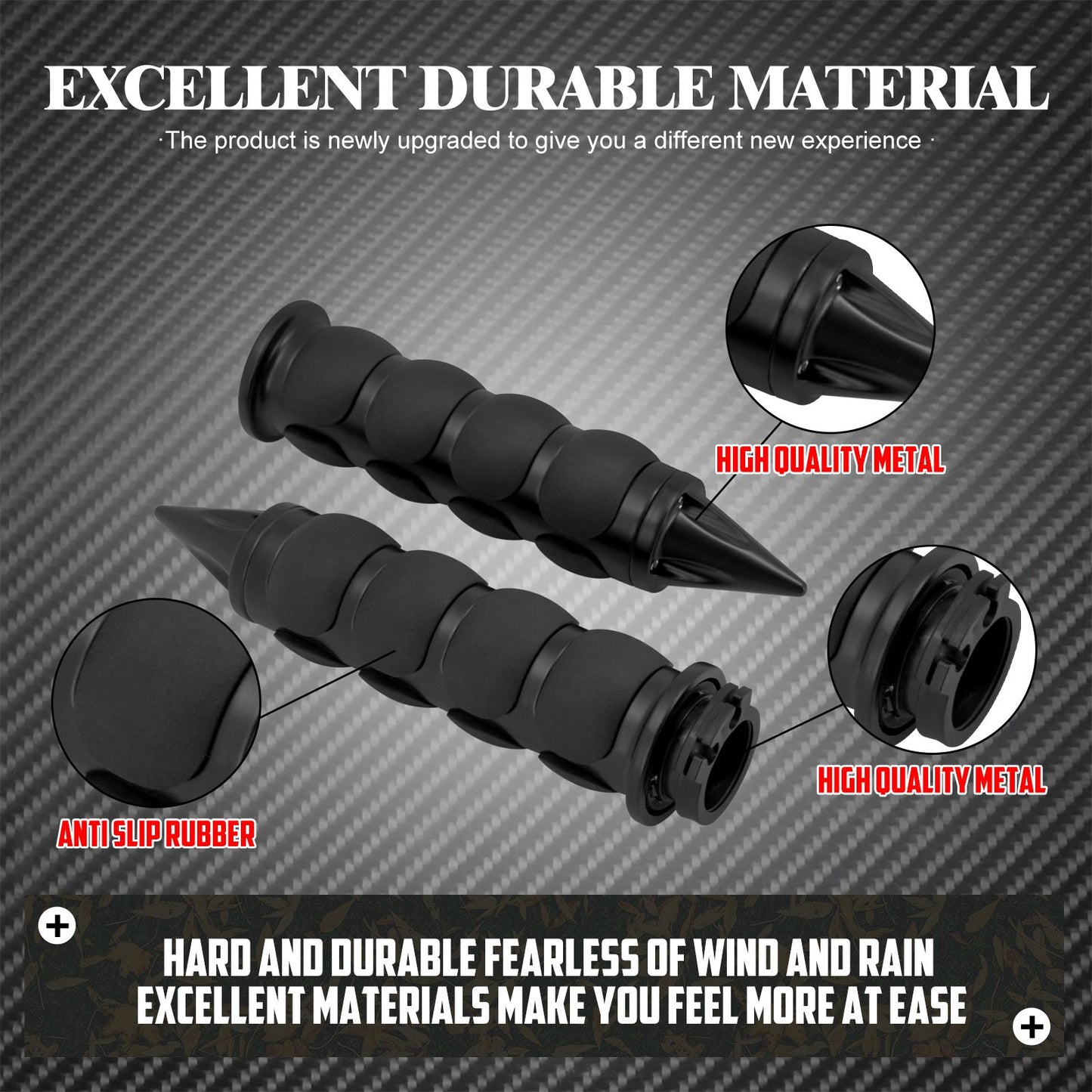 1" Motorcycle Hand Grips 25mm Handlebar Handle Bar For Harley Touring FLHR Softail Fat Boy Sportster XL 883 1200 Dyna For Honda