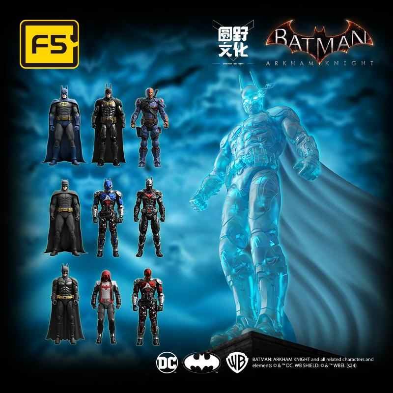 Original Batman Arkham Knight JOKER V8.04 1970 DARK KINGHT Deathstroke Red Hood  Blocks Bricks Action Figure Model Doll Toys