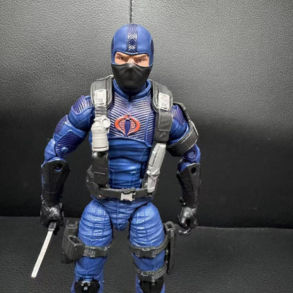 6 Inch G.I. Joe GI Joe Classified Series Retro Snake Eyes Cardback Cobra Trooper Enermy Action Figure Model Toy Gift