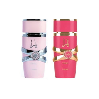 Lattafa Yara Baunilha Gourmand Frutado Floral Eau De Parfum Fragrância Duradoura para Mulheres 100 ml