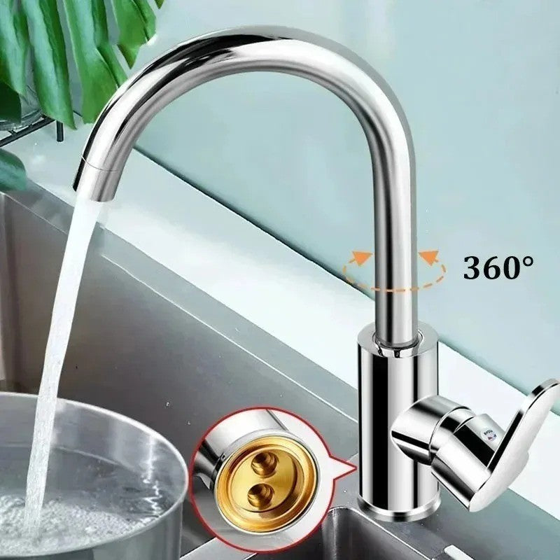 Torneira de Cozinha Lavadora de Vegetais Lava-louças Torneira de Piscina Ant respingos Torneira Doméstica Quente e Fria Universal