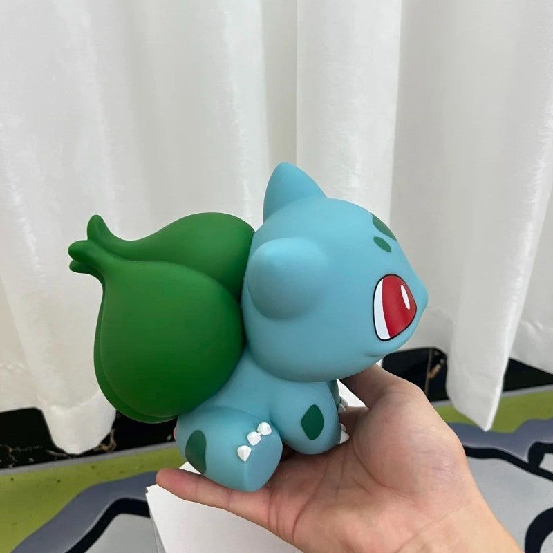 Pokemon Pikachu Figura Grande Charmander Eevee Ibrahimovic Porkby Squirtle Modelo de Boneco Estatueta Brinquedo Enfeite Presentes Surpresa